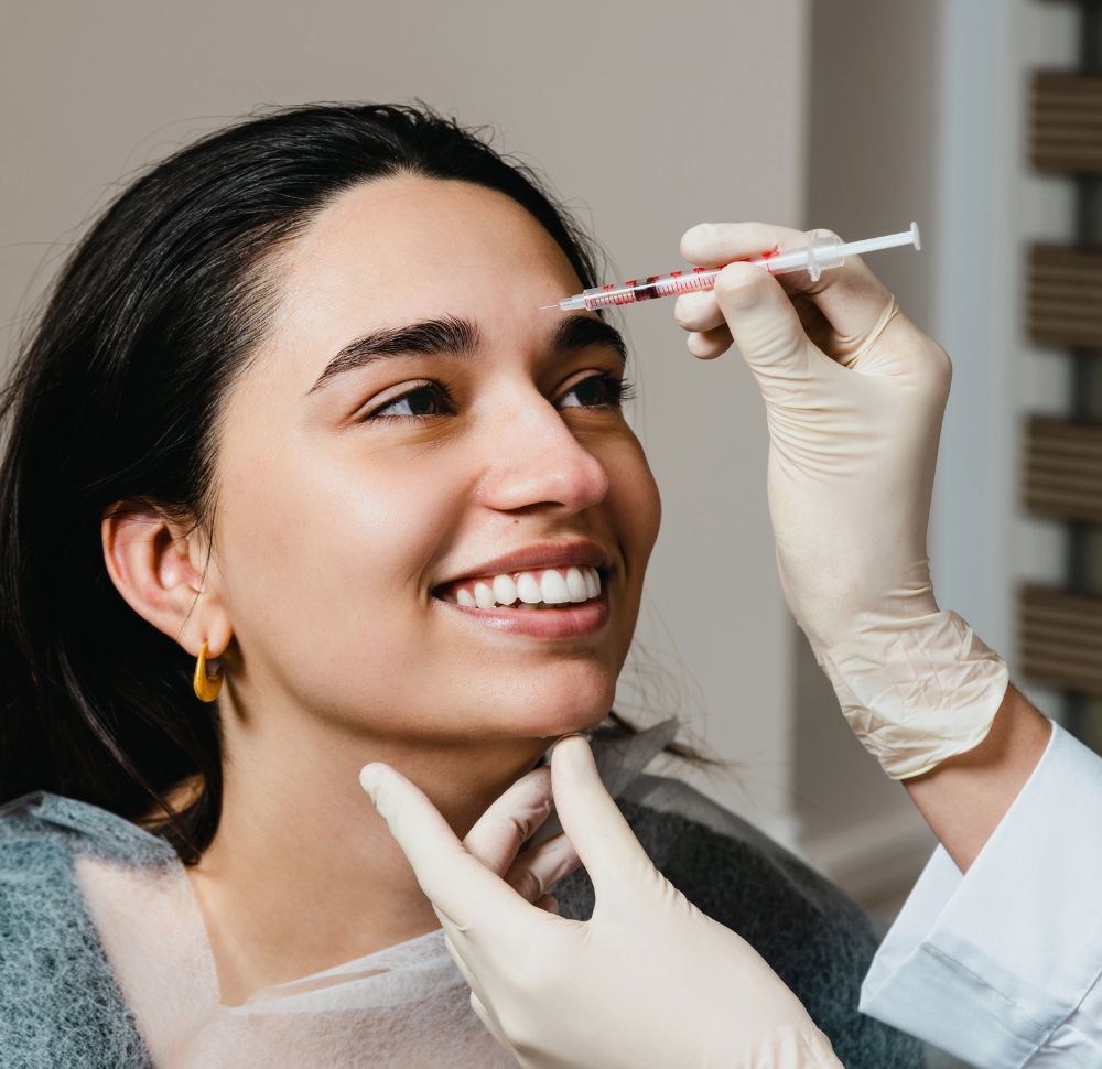 Faltenunterspritzung (Botox)