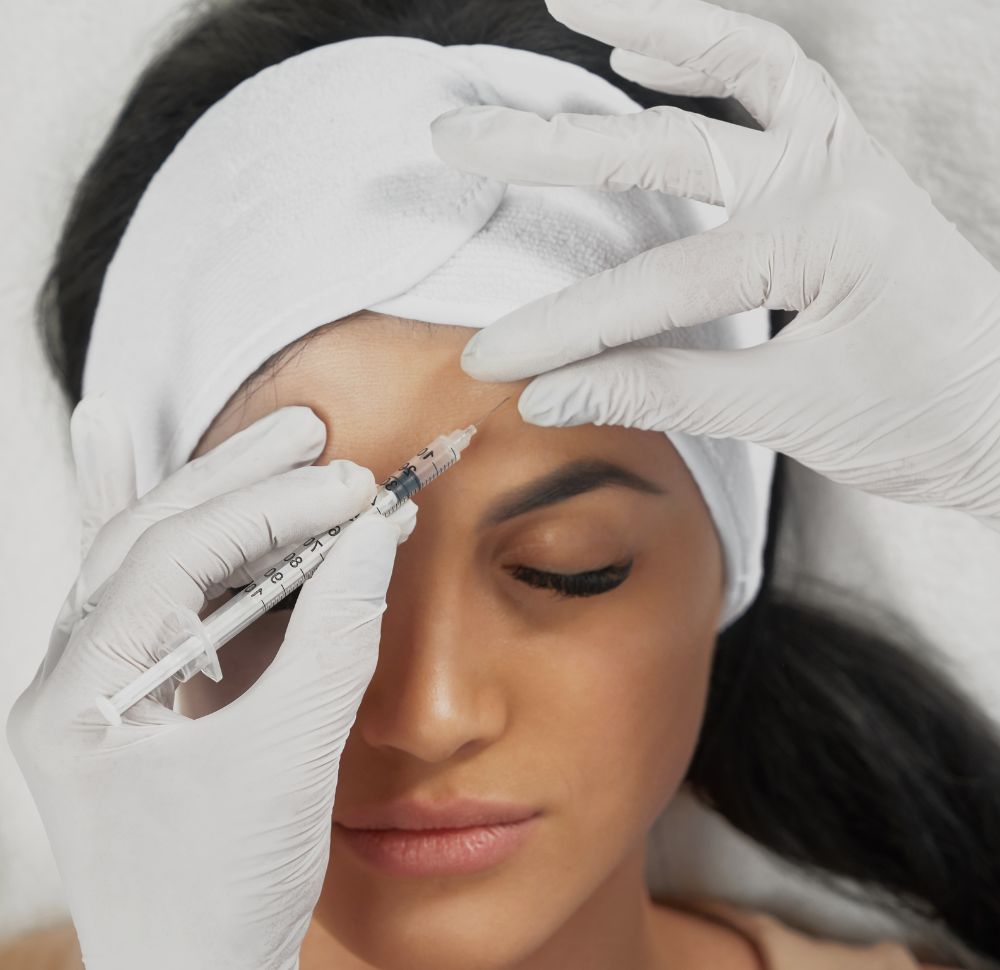 Faltenunterspritzung (Botox)